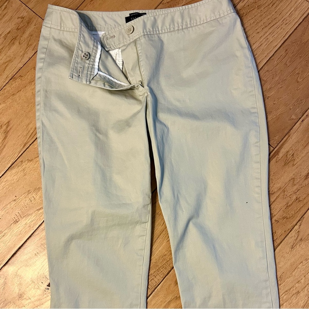 Talbots Cream Skimmer Pants